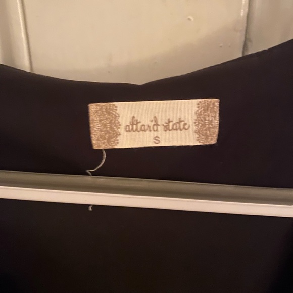 Altar’d State Black Romper with White Dotted Design, Size S - Picture 5 of 5